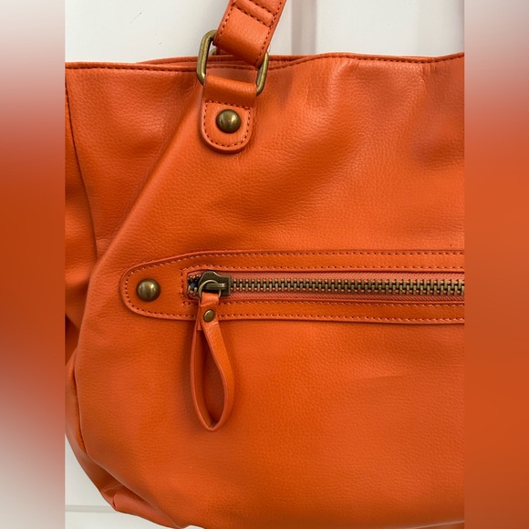 Hollywood Intuition by Jaye Hersh Orange Handbag - Picture 3 of 10